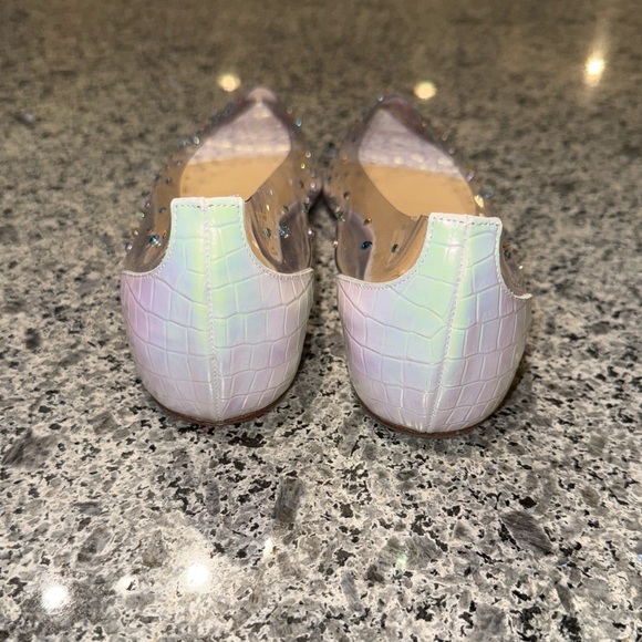 Christian Louboutin Degrastrass 100 PVC White/Multi - Picture 12 of 16